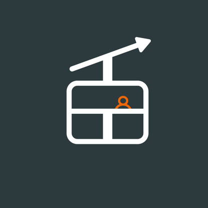 Bild von Bahn Retour Fahrt Kind